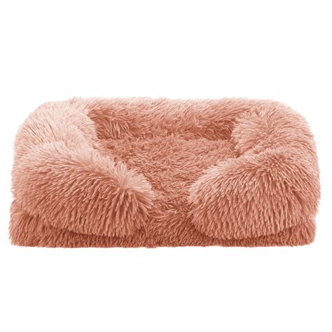Nisrada Fluffy Plush Orthopedic foam Dog Bed & Cat Bed - Anti-Slip Pet