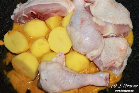 Желтый карри с курицей | Рецепты тайской кухни