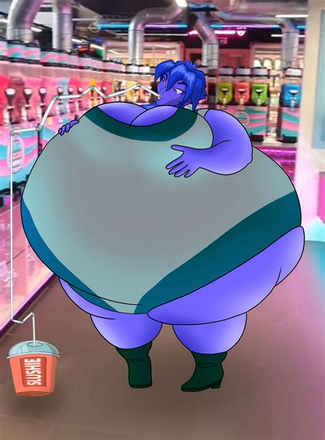Kiva Slush blueberry Belly by Poppersrepumped on DeviantArt