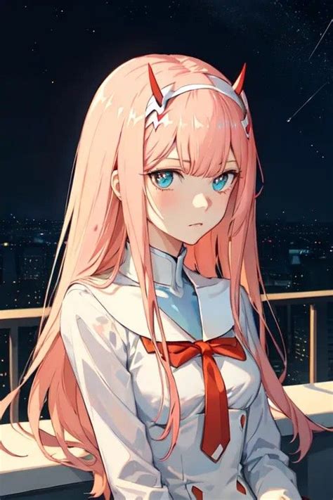 Zero Two | Милые рисунки, Аниме девушка, Аниме