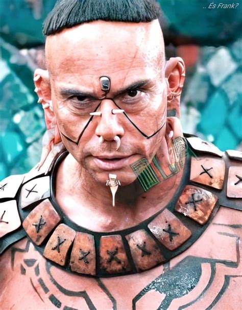 Raoul Trujillo as Zero Wolf in Mel Gibson's film Apocalypto in 2006