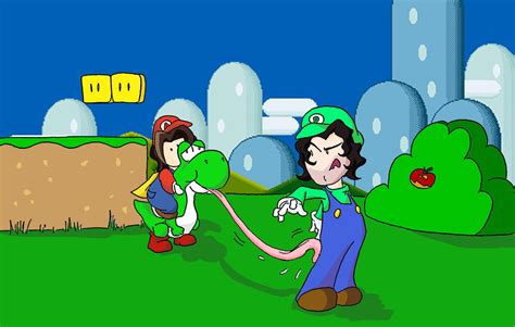 Game Grumps in Super Mario World by Fredcheeseburger on DeviantArt