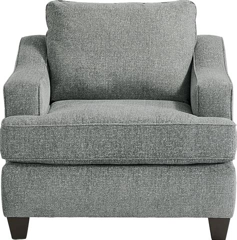 Riley Blue Chenille Fabric Chair | Rooms to Go