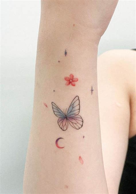 Watercolor butterfly tattoo ideas photos