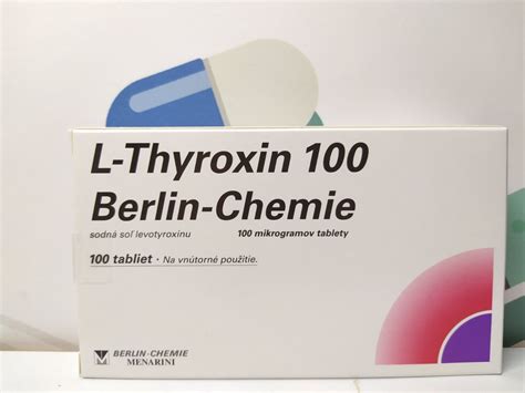 Купить с доставкой L-Thyroxin 100 Berlin-Chemie (L-Тироксин 100 Берлин ...