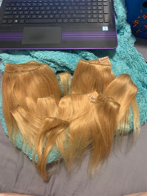 weave human hair on Mercari | Blonde weave, Human hair, Weaving