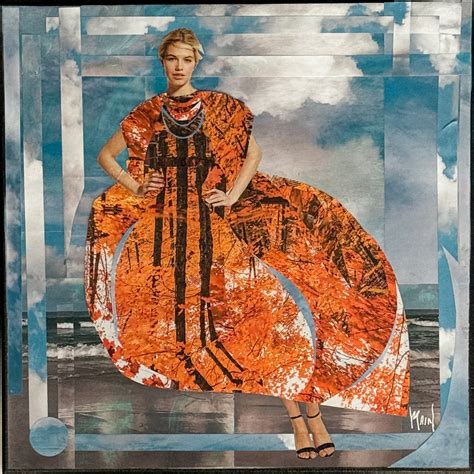 Oceanic Nymph by Mandy Main - mixed media artwork | UGallery