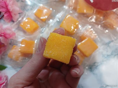 Конфеты желейные MIRI Kong кубики манго - «Вкусные манговые конфетки 🍬 ...