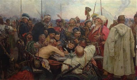 «Запорожцы пишут письмо турецкому султану» — Окна соцреализма