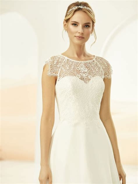 E323 - Bridal Top - Bianco Evento