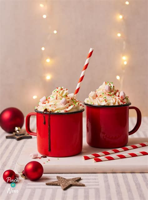 christmas hot chocolate pinch  nom