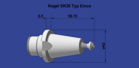 Werkzeughalter SK 30