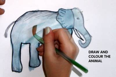 Crayola Canada | Lesson Plans | DRAWING ANIMALS IN THE WILD