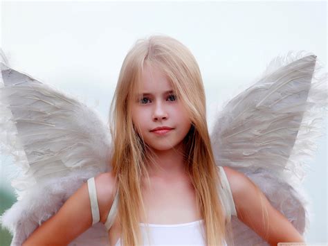 blonde angel girl hannaf 4K UHD Wallpaper for UltraHD Desktop and TV