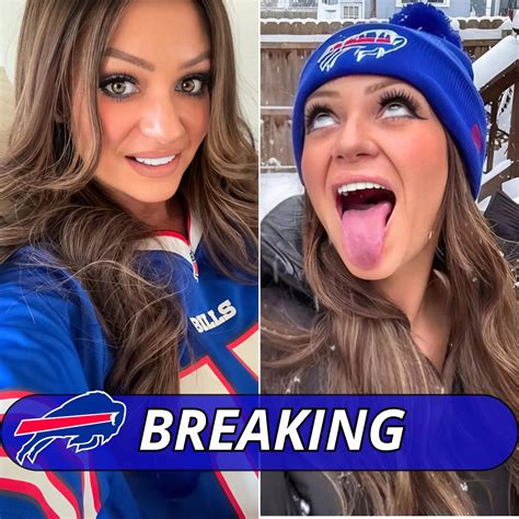 The Buffalo Bills fan kept her promise by posting a nude photo of
