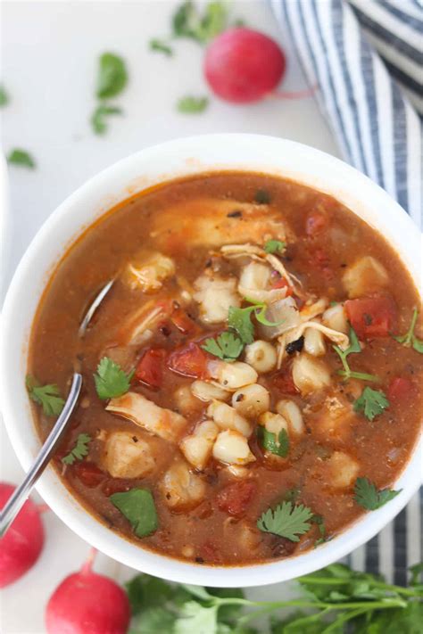 Easy Chicken Posole Recipe - Whole Lotta Yum