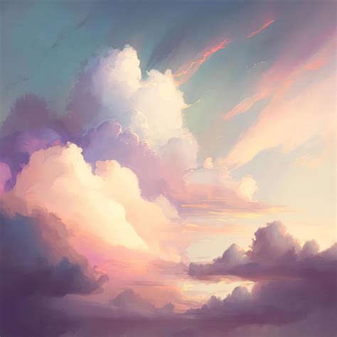 Sunrise Clouds watercolor 24269071 Stock Photo at Vecteezy