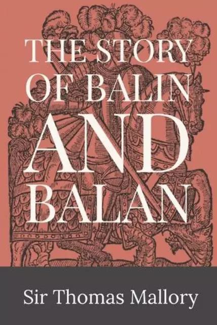 story  balin  balan  thomas malory paperback book ps
