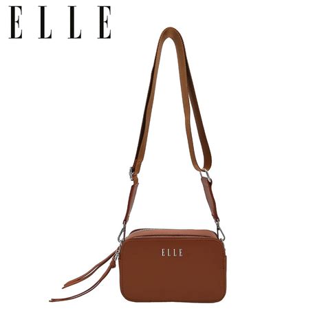 Elle Anjo Sling bag - Brown | Shopee Malaysia