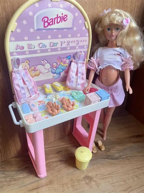 BARBIE SIZE PREGNANT Doll With Twins #4 £95.40 - PicClick UK