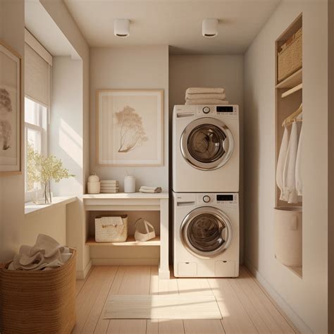 space saving small laundry room ideas   tiny space