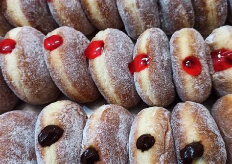resep bomboloni donat isi selai cokelat resep donat imam abu salman