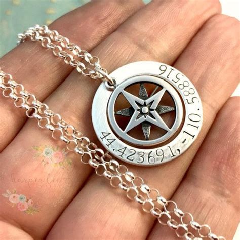 True North Compass Necklace - Etsy