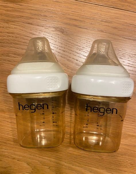 Assorted Hegen bottles, Babies & Kids, Nursing & Feeding, Breastfeeding ...