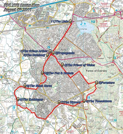 Routes | Fleet Pub Crawl