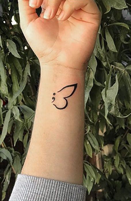 semicolon tattoo designs ideas meaning  trend spotter