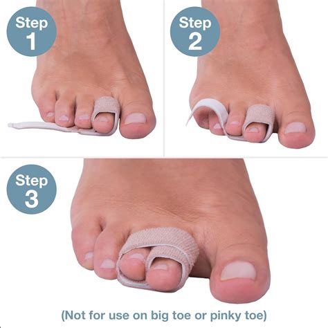 1 Pcs Hammer Toe Straightener, Hammer Toe Splints, Toe Cushioned