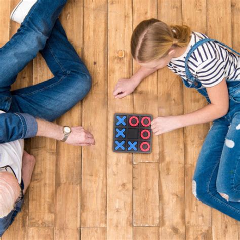 Wooden Tic Tac Toe Board Games| Board Games For Adults | Table Top