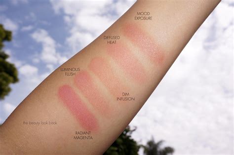 Hourglass Ambient Lighting Blush Mood Exposure Swatch | Shelly Lighting