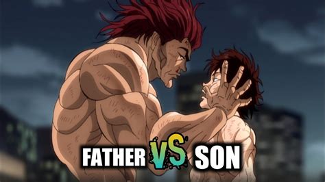 BAKI VS YUJIRO HANMA , Father - Son | Baki Hanma Season 2 , Baki ...