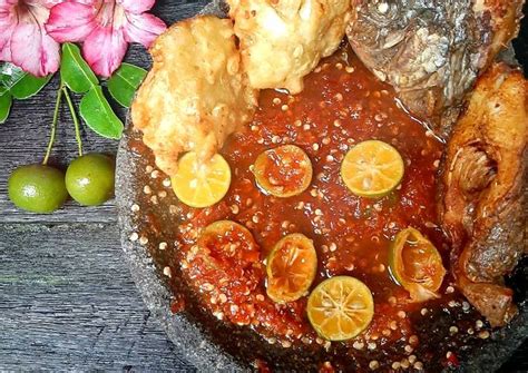 Resep Sambal Jeruk Limau oleh HerlinaCs Lim - Cookpad