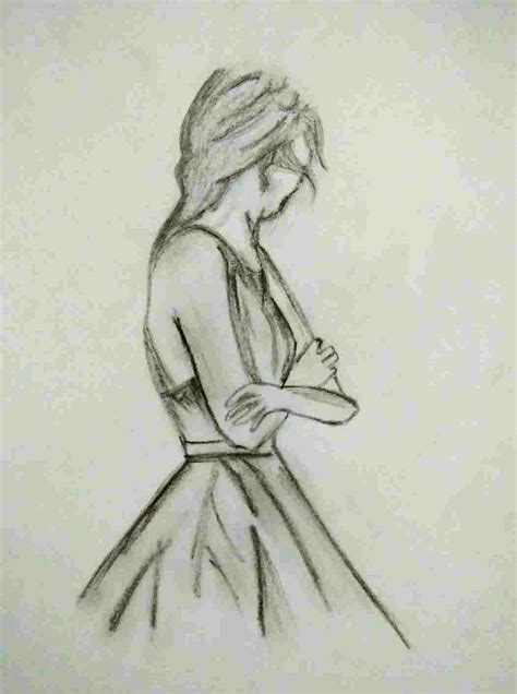 Human Shadow Drawing at PaintingValley.com | Explore collection of ...