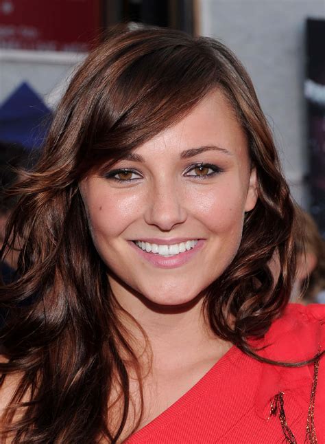 Download Briana Evigan posing in a striking portrait Wallpaper