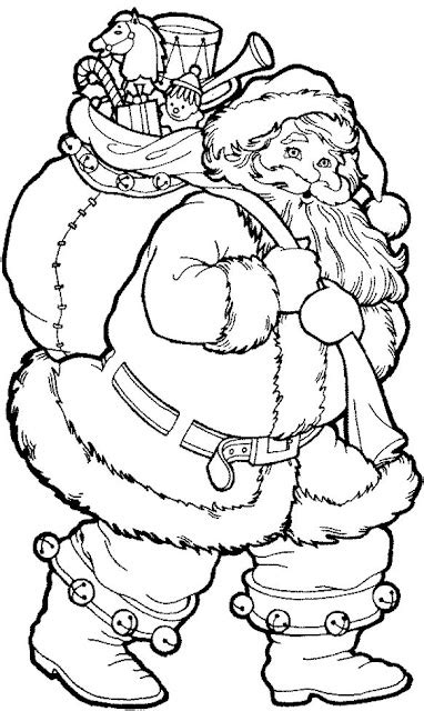 PRINTABLE CHRISTMAS COLORING PAGES