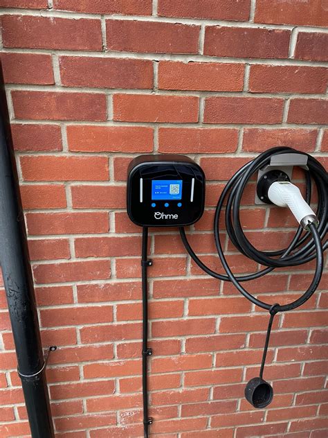 Ohme Home Pro 7kW Tethered EV Charger Installation | Elecology