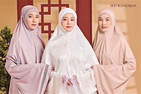 longer  selling telekung siti khadijah eyes wider family