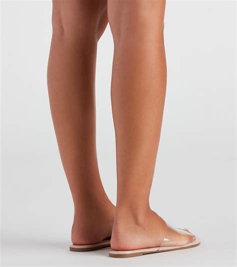 Clear As Day PVC Slide Sandals – Orro Shop