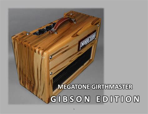 MEGATONE GIRTHMASTER GIBSON EDITION HEAD