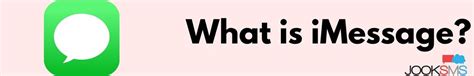 iMessage vs SMS Text Message: What Are The Differences - JookSMS