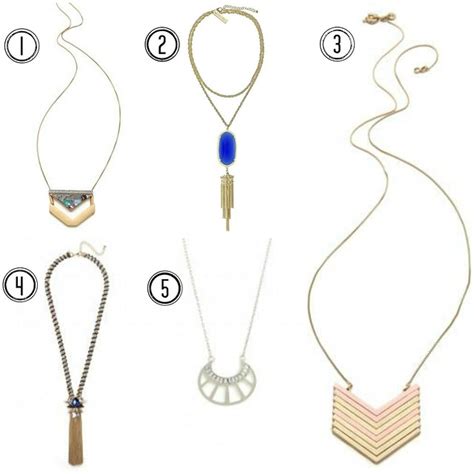 long necklaces head  toe chic