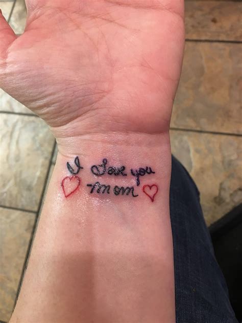 Tattoos For Parents Who Have Passed