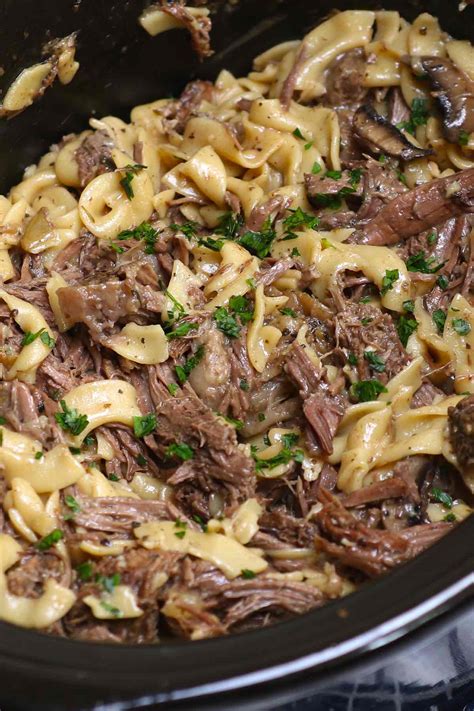 Crock Pot Recipe Beef Tips And Noodles With Vegetables | Deporecipe.co