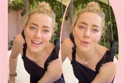 Amber Heard Returns To Instagram While Living Her Best Life At Film ...
