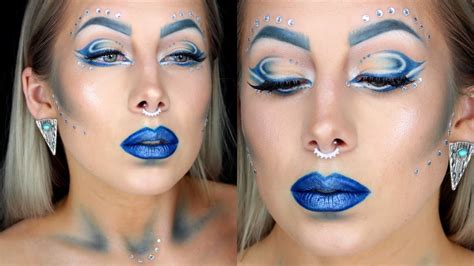 Gold Futuristic Makeup | Saubhaya Makeup
