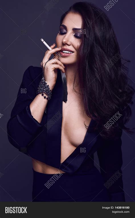 Elegant Hot Brunette Image & Photo (Free Trial) | Bigstock