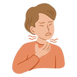 ill people flat sore throat png svg design   shirts